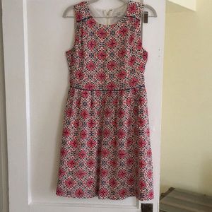 J.Crew California Poppy silk dress 6